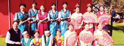 유희자 국악 무용 연구소 LA 동물원 설 행사 공연