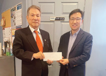 미주제일 장로교회, 21희망재단에 2300달러 기부