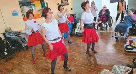 ANC 온누리교회 시니어 라인댄스팀 공연