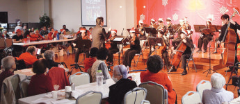 시니어들을 위한 연말 콘서트