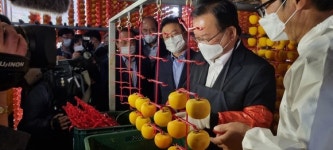 상주시, 김부겸 국무총리... 곶감 1번지 상주 방문