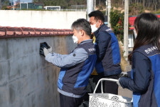 새울본부, 울주군 서생면 안심솔라등 설치 완료