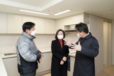 은수미 성남시장, 서울 리모델링 준공 현장 방문