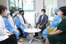 서태원 가평군수 당선인, 보건소 찾아 의료진 격려