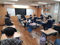 청도군 모계중학교, 아동청소년 모바일 헬스케어 참여