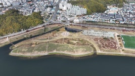 안동시 낙동강 둔치, 명품 수변 공원으로 재탄생