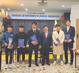 동아대 씨름부 김민재 선수, 부산광역시씨름협회 '우수선수상' 수상