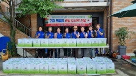 인제군지역사회보장협 복달임 과일 도시락 전달