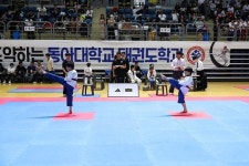 ‘동아대 총장기 태권도대회 겸 부산학생선수권대회’ 성료