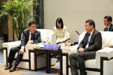 전진선 양평군수, 중국 좌이쥔 시장 만나 양평의 기업과 기술력 소개