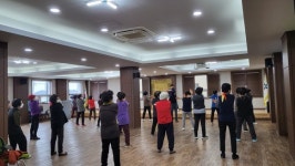 신승주 양양군 보건소장, ‘농한기 경로당 체조 교실’ 건강한 생활 습관 건강증진 도움 강조