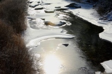 [포토]인제 내리천 해빙 봄이 성큼