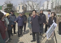 조규일 진주시장, 정촌면 기후대응 도시숲 준공현장 점검