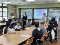 청송군 안덕초,  찾아가는 인도주의 인성교육 실시