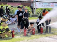 고령 쌍림초, 합동소방훈련 실시