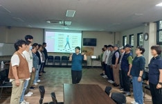 서귀포동부보건소, 건강안심마을 신풍리 주민 대상 바른자세 걷기 교육 실시