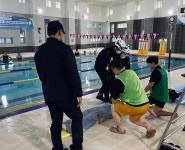 창원시설공단 산하 진동복지관, 수영장 응급상황 모의훈련