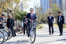 진주시, 공유형 자전거 하모타고 18일부터 무료 시범운영