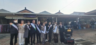 화순군, 능주전통시장에서 도로명 주소 홍보활동 전개