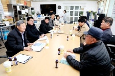김완근 제주시장, 구좌읍 월정리서 지역 주민과 소통 행보 나서