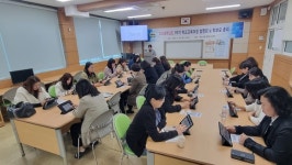 불국중학교, QR코드 활용 학교설명회 개최