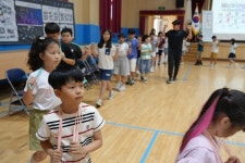 청송 파천초등학교, 바르게 걷기 프로그램 실시