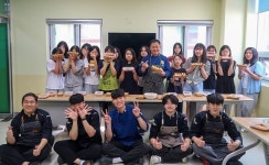 영산대 K-Food조리전공, 반송여중 요리 진로체험 교실 운영