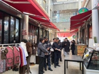 해남소방서, 설명절 대비 매일시장 현장 방문...전통시장 화재안전 강화