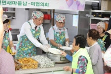 심재국 평창군수, 취임식 대신 봉평노인회관 찾아 첫 일정
