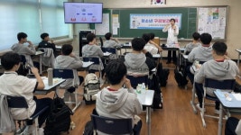 포천시보건소, 중-고교생 대상 체험형 칫솔질 교육