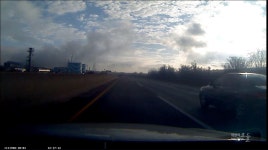 오성복합화력발전소 백연으로 인근 도로 사고 가능성 높아