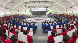 송파구, 6.25전쟁 66주년 기념 평화 공감 통일대합창 실시