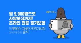 라이나생명, 월 9900원 온라인 정기보험 출시