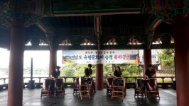 촉석루, 영남포정사 문루 경남도 유형문화재 승격 축하공연 개최