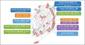 동해안에 특별재난 집중됐다