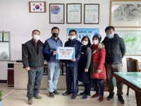 함양 휴천면 마늘작목반 이웃돕기 지역상품권 50만원 기탁