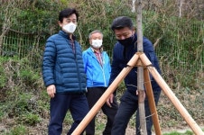 조규일 진주시장, 비봉공원 유지관리 상황 점검나서