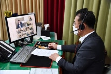 경기북부병무지청, 지자체 전시 병무담당 직원들과 영상 간담회 실시