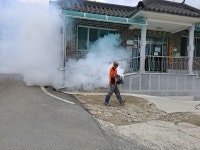 마리면 의용소방대, 코로나19 대응 및 하절기 집중 방역봉사에 나서