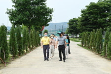 안승남 구리시장, 한강시민공원 종합개선사업 추진상황 점검