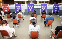 최종환 파주시장, 운정 예방접종센터 현장점검