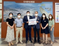 함양군의회 강신택 산업건설위원장, 안의면에 마스크 3000매 기탁