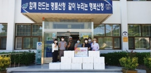 김명진 여수향토문화요리학원장 생비량면 반찬기부