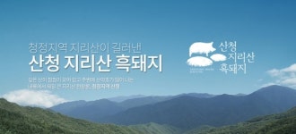 지리산이 키운 명품 산청 흑돼지 타임세일 이벤트