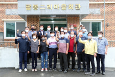 홍천군, 소각산불 없는 녹색마을 현판식