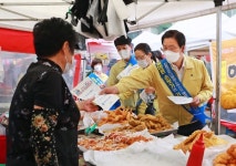태백시 류태호 시장, 통리5일장 방역수칙 홍보