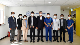 정선군, 정선군립병원 화재 초기진화 유공 직원 표창패 수여