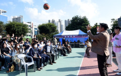 김동근 의정부시장, 2022년 전국 청소년 댄스페스티벌 참가팀 격려