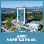 강릉페이, 부정유통 일제 단속 실시