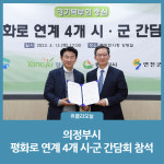 의정부시, 평화로 연계 4개 시·군 간담회 참석